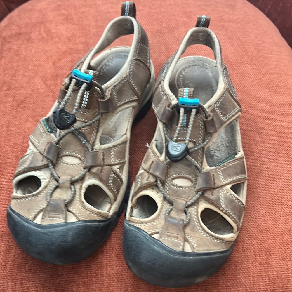 Keen hiking sandals. Gently worn